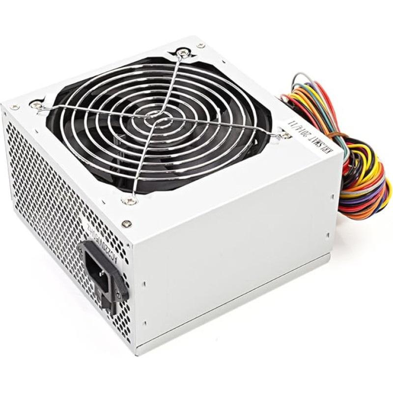 PSU-650-SIL kompiuterio ATX maitinimo šaltinis 24 + 4 kontaktų 12 cm ventiliatorius 650 W