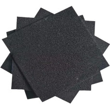 Anpassbares, poröses Kohlenstoff-Schaumstoff-Elektrolytgehääuse for Elektroden - verschiedene Größen und Stärken (1 Stück)(0.3 mm storio 20x20mm)