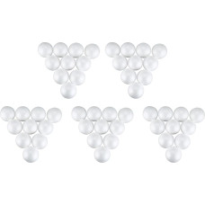 50 x Weihnachtsdekoration Modellierkunst Polystyrol Schaum 10cm -