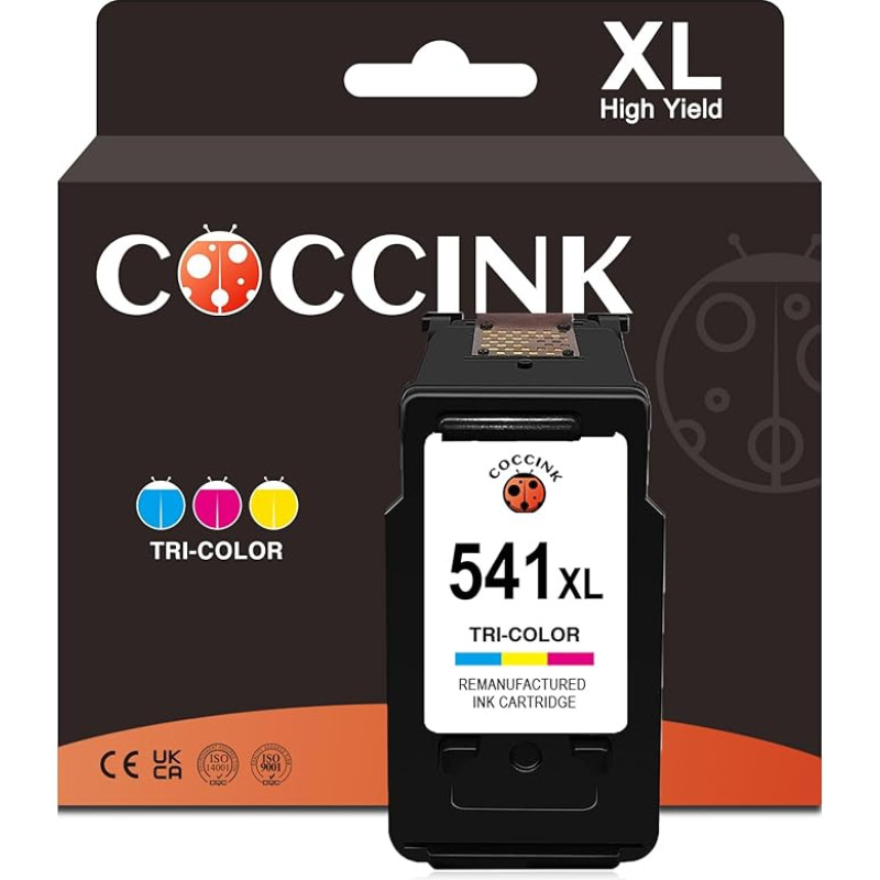 COCCINK CL-541 XL (1 spalvos) atkurtos spausdintuvo kasetės, skirtos 