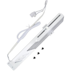 Graphics Card Holder, 5V 3 Pin Graphics Card Holder Multi Interface Design Colorful Simple White Fashion RGB GPU Holder for Work Games