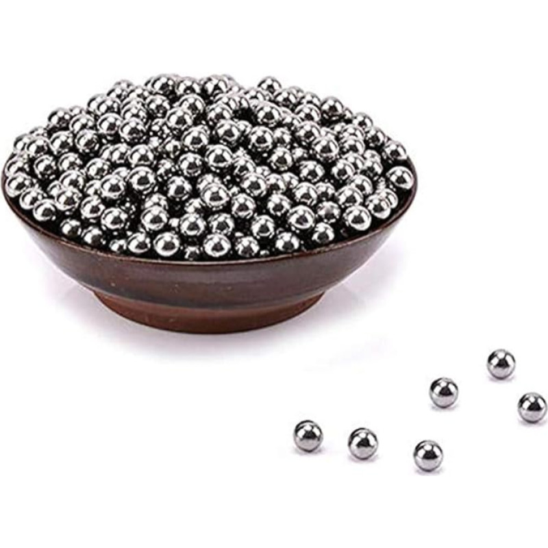 Lagerstahlkugeln, Lagerkugeln, Präzisionsstahlkugel, Edelstahlkugel, Massive Stahlkugel, hohe Härte, 1 kg(7.50mm)