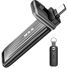 SSK 2TB SSD USB C Stick, Maxium Speed up to 2000MB/s Only for USB 3.2 Gen2x2, Portable External SSD Flash Drive Compatible with Android Phone Mac Laptop, Support for iPhone 15/16 4K Pro ProRes