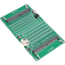 Acouto DDR4 DDR5 -Speichertester 2 in Multifunktionaler Speicherplatz -Testkarte mit LED Indikator für das Laptop Tool DDR5 DDR4 Im Tester Test Speicher Testerddr4 2 Im Speicher