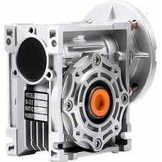 NMRV040 sliekinis reduktorius Compact 71B14 Flange su 14 mm įvesties, 18 mm išvesties anga, patobulinta metalinė pavara