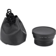 143 Wide Angle Lens 52mm 0.45X Universal Conversion Lens 52mm for Camera/Canon/Nikon/Sony/Minolta/Panasonic etc.