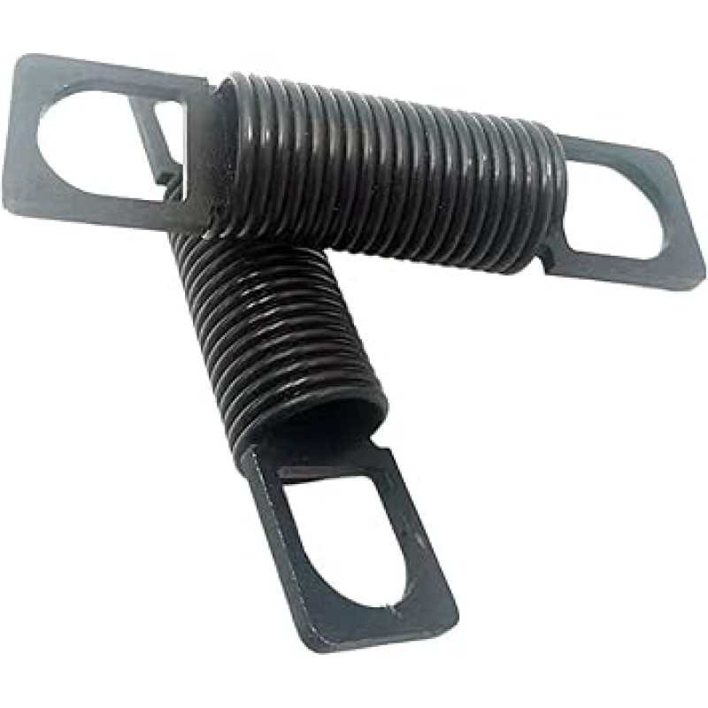 Zugfeder, 65Mn Stahl-Zugfederdraht, Durchmesser 1,5 mm, Außendurchmesser 12/15, Länge 50-300, Packung mit 74 Stück(120mm(5pcs),15mm-1.5mm)