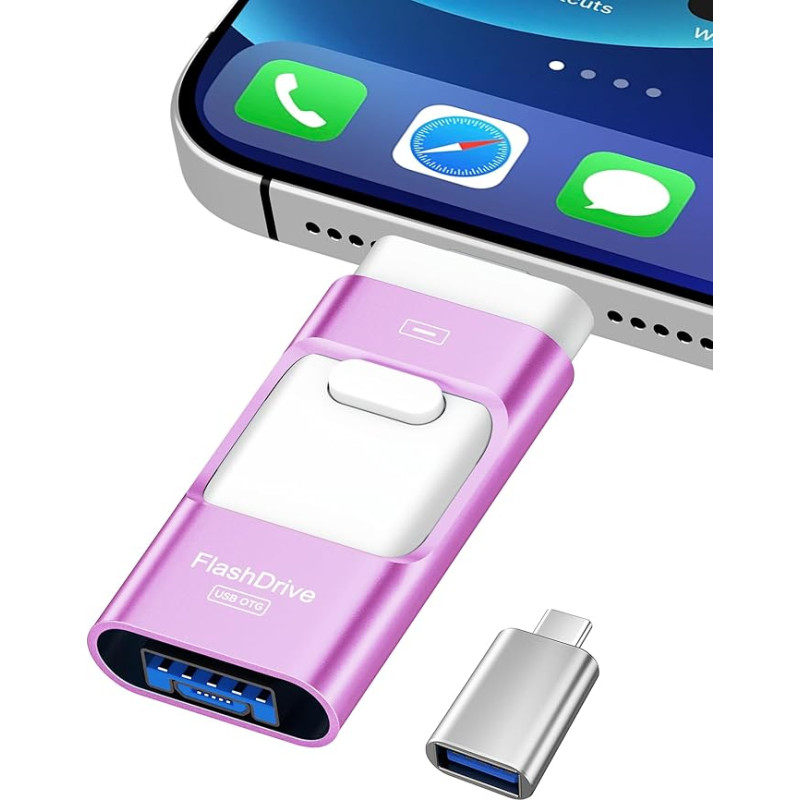 ZARMST 512 GB USB atmintinė telefonui, 