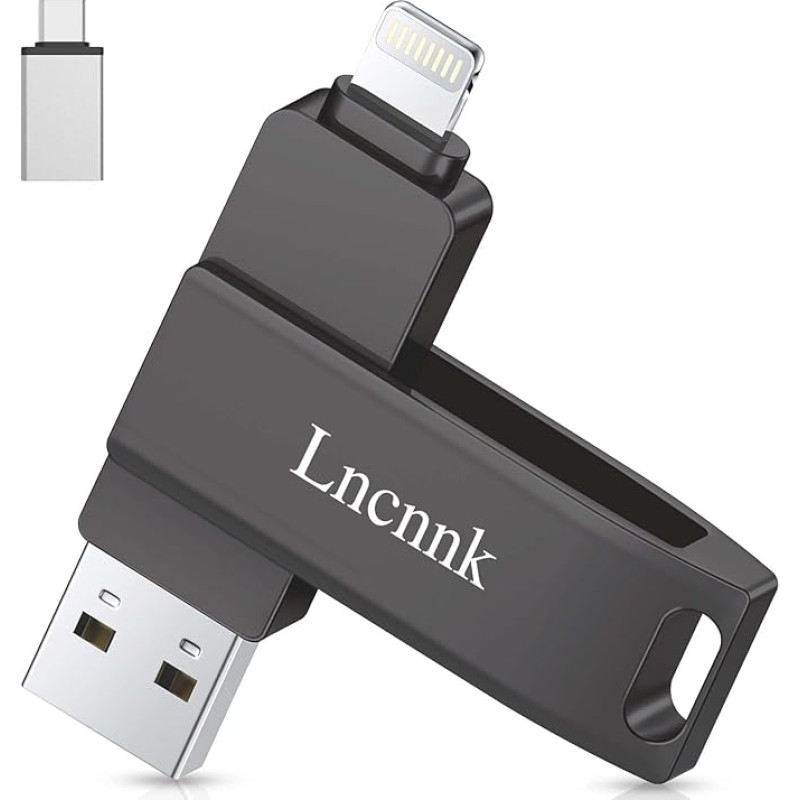 USB atmintinė 256 GB telefonui MFi sertifikuota USB 3.0 