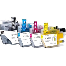 Pack of 4 LC422 XL Printer Cartridges Compatible with Brother LC-422VAL LC-422 XL Cartridges Multipack for MFC-J5340DW MFC-J5345DW MFC-J5740DW MFC-J6540DW MFC-J6940DW MFC-J5340DWE