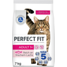 PERFECT FIT sausas maistas suaugusioms katėms nuo 1 metų - lašiša, 7 kg (1 maišelis)