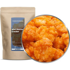 1 x 200 g ryžių krekerių su sojų padažu, mini karštųjų ryžių krekeriai, azijietiški užkandžiai, aštrūs, ugningi, traškūs, kramtomi
