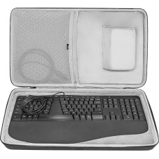 GEEKRIA kietas kelioninis klaviatūros dėklas, suderinamas su 
