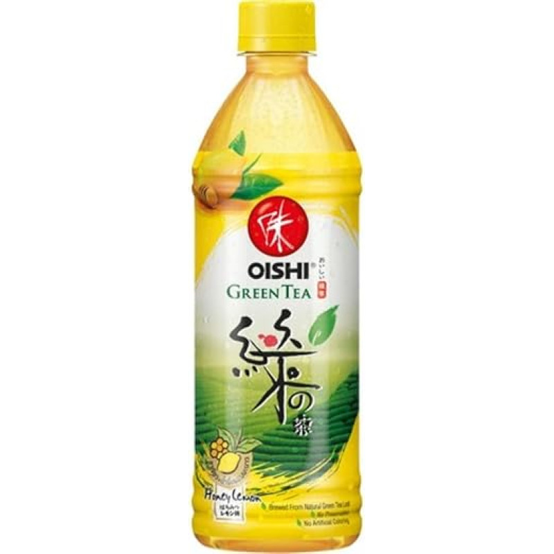 OISHI - Žalioji arbata su medumi ir citrina - 1 x 500 ml