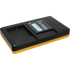 Akumuliatorius + dvigubas įkroviklis (USB) Suderinamas su Panasonic DMW-BCF10(E), CGA-S009(E), skirtas Lumix DMC-F2, F3, FH1, FH3, FH20, FH22, FP8, FS4, FS7, FS8, FS9, FS10 ... Žiūrėti sąrašą! (Pridedamas mikro USB laidas)