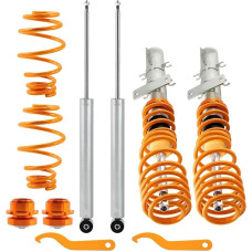 Luftfederung Absorber Struts Für VW Für POLO MK4 Fließheck Kombi (9N_) Spulen Quellen Straße Gewindefahrwerk Suspension Kit 2001 2002 2003 2003 2004 2005 2006 2007-2014