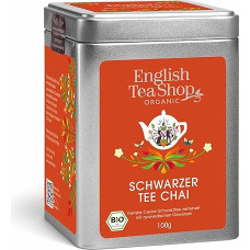 ETS - Black Tea Chai Organic | Aromatic Spices and Fine Loose Ceylon Black Tea | Warming Spicy Oriental - 100 g Tin