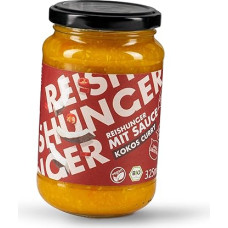 REISHUNGER Organic Coconut Curry Sauce, 3 x 325 ml, Vegan & Gluten-Free, Aromatic Curry Sauce, Ideal for Rice, Pasta or Curry