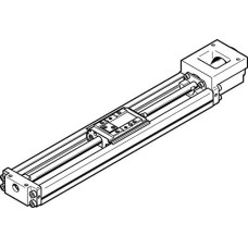 EGSK-20-125-6P (562763) Elektrinės rogės Darbinė eiga 125 mm Dydis 20 Reversinis žaidimas 0-20