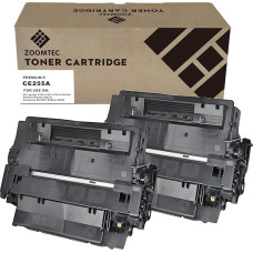 CE255A 255A Tonerio kasetės, suderinamos su HP CE255A 255A Suderinama su HP Laserjet P3010 P3011 P3015 P3015d P3015dn P3015n P3015x Enterprise 500 MFP M525dn M525f (2 x juoda)