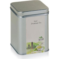 Raspberry Physialis, Flavoured White Tea in Silver Tin (Tea Box), 90 x 90 x 112 mm (100 g)