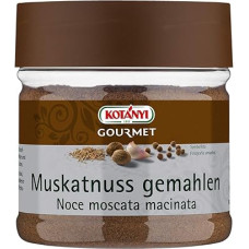 Kotanyi Gourmet Nutmeg Ground | Strong Spicy Bitter Sweet and Slightly Spicy 400 ml