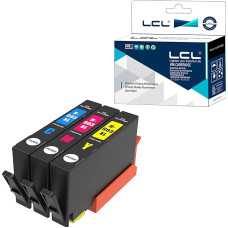 LCL 903 903XL T6M03AE T6M03AE T6M07AE T6M11AE suderinama rašalo kasetė, skirta HP Officejet Pro 6860 6868 6950 6960 6970 6975 6978 All-in-One (žydra, purpurinė, geltona)