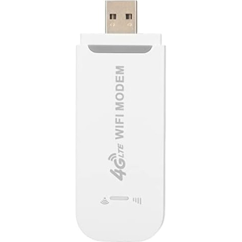 Annadue 4G LTE Wireless Router, Portable USB WiFi Modem Router with SIM Card Slot, Portable High Speed Travel Hotspot, Up to 150 Mbps, Supports 10 Users