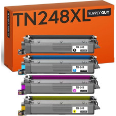 Tiekimas Guy 4 XL Toneris suderinamas su Brother TN-248 XL TN-248XLBK Tinka MFC-L3760CDW MFC-L3740CDWE MFC-L3740CDW MFC-L3740CDW MFC-L8390CDW DCP-L3515CDW DCP-L3520CDW DCP-L3520CDWE DCP-L3560CDWE W HL-L32