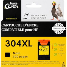 304XL wiederaufbereitete Tintenpatronen, Ersatz für HP 304 für Envy 5032 5030 5020 5010 DeskJet 2620 2622 2630 2632 2633 2634 3720 3730 3733 3735 3735 3735 304 750 3 kg. 760 3762 (Schwarz)