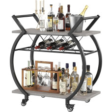 LVB Pramoninis virtuvės baro vežimėlis 