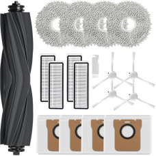 SpeHiate Dreame L10s Ultra / L10 Ultra / L10s Pro Gen2 Accessory Kit Replacement Part Kit for Xiaomi X20+/ X10+ with 1 Main Brush, 4 Dust Bags, 4 Mop Pads, 4 HEPA Filters, 4 Side Brushes