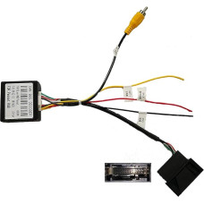 M.I.C. dekoderis-P: originalus atbulinės eigos kameros (RNS 310 510) dekoderio adapteris su RCA vaizdo įrašu RGB 12V, skirtas 