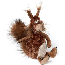 sigikid 39699 Squirrel Forest Flyer BeastsTown Cuddly Toy: Collecting, Gifting, Playing, Cuddling, Children Adults 3-99 Years, Brown/Squirrel, 34 x 16 x 25 cm