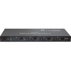 FeinTech VMS04400 HDMI 2.0 Matrix Switch 4x4 with Scaler 4 in/Out 4K 60Hz Ultra HD 18Gbps