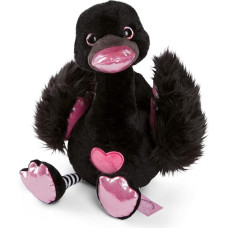 NICI Cuddly Toy Love Swan 70 cm Black I Plush Toy for Girls, Boys & Babies I Fluffy Stuffed Toy for Cuddling, Playing & Sleeping - 48273