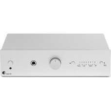 Pro-Ject MaiA S3, Compact and Versatile Audiophile Full Amplifier, aptX™ HD Bluetooth 5.0, Phono, Line, Digital, Headphone Output, Silver