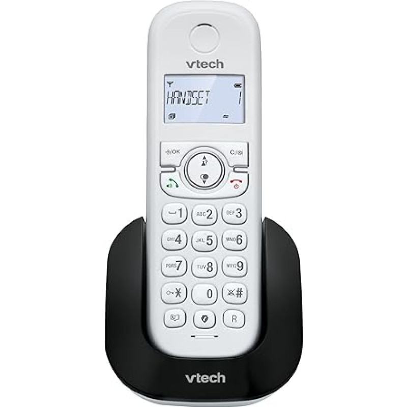 Vtech CS1500 Cordless DECT Telephone with Call Blocker, Caller ID/Calling, Hands-Free Calling, Backlit Display and Keyboard