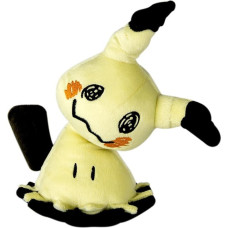 Pokemon T19323 Tomy Plush Figure, Cuddly Toy of Rowlet , Pokémon Mimikyu, 0