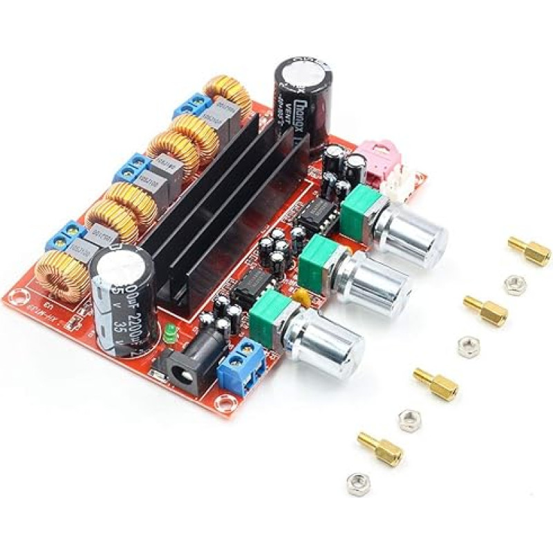 Hailege TPA3116D2 2 x 50W + 100W 2.1 Channel Digital Audio Power Amplifier AMP Subwoofer