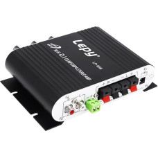 Fasizi LP-838 Mini Digital Car Power Amplifier 2.1CH 20W 2x15W Hi-Fi MP3 MP4 Stereo Booster DVD Motorcycle Home Bass Audio Player