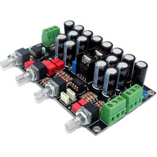 Fasizi HiFi Amplifier Audio OPA2604+AD827 OPAMP 5532 LM337 LM317 Preamp Preamp Volume Tone Control Board