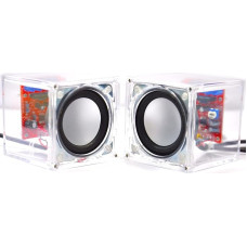 Gikfun: Mini Clear DIY Speaker Box with Sound Amplifier 3W x 2 for Arduino EK1918U