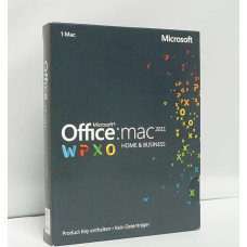 Microsoft Office Mac Home and Business 2011 - 1MAC (Product Key Card ohne Datenträger)