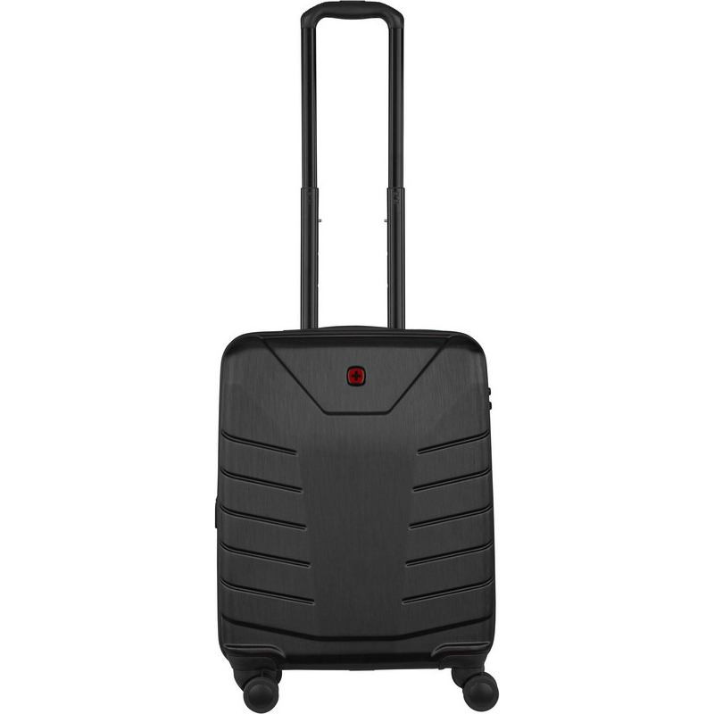 Wenger PEGASUS-DC LAGAMINAS RANKINIAM BAGAŽUI SU TVIRTU KORPUSU IR PRAPLATINIMO GALIMYBE Juoda