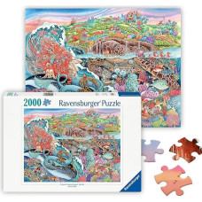 Ravensburger Thalassic Tale Puzzle with 2000 Pieces, Promotes Logical Thinking and Relaxation, Unique and Complex Design