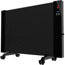 Cecotec Flachheizkörper mit Fernbedienung ReadyWarm 3000 Smart Now. 2000 W, Glimmer- Strahlungsplatte - Räder omnidirektional, Timer, 3 Modi und Überhitzungs- Sicherheitssystem, 15 m2