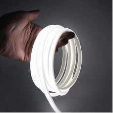 XUNATA COB Neon LED Strip, 230 V, 288 LEDs per Metre, Super-Bright, High Density, Diffusion, Flexible LED Tube for Home/DIY/Festival Decoration, White, 10 m
