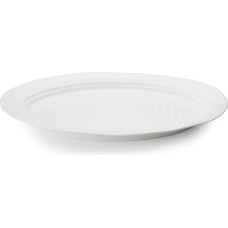Sophie Conran for Portmeirion Oval Plate, Porcelain White, 32.5 x 42 x 4.8 cm