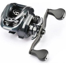 Karpių ritė Žvejybos ritės Žemo profilio Baitcast ritė 7 kg vilkimo didelio stiprumo Baitcasting 7.1:1, 182G žvejybos ritė ilgiems metimams